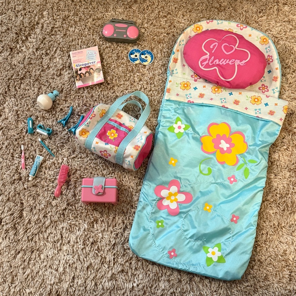 American Girl sleepover set